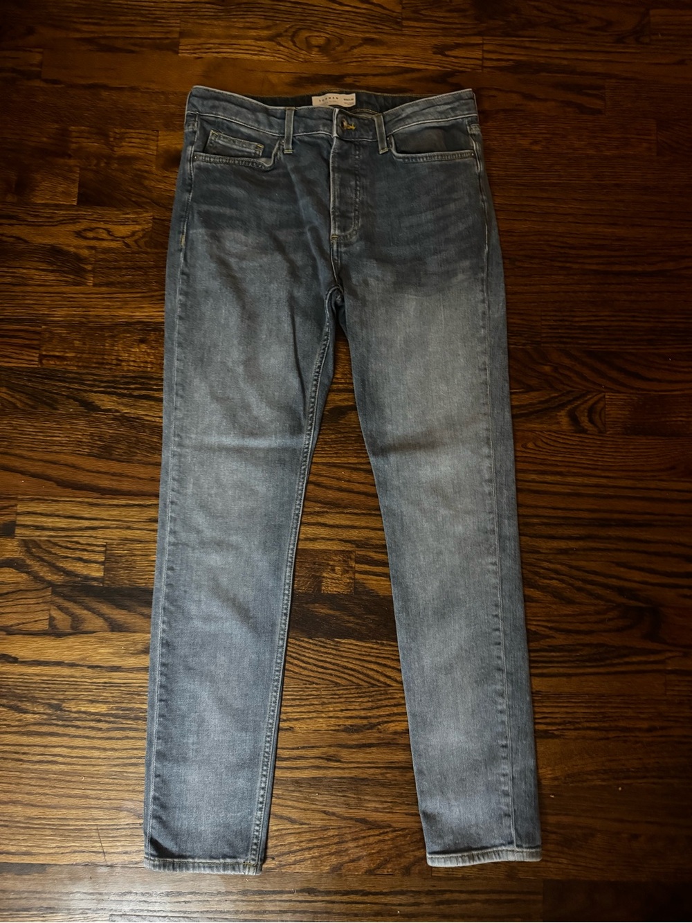 Slim Fit Grey Men's Topman Jeans